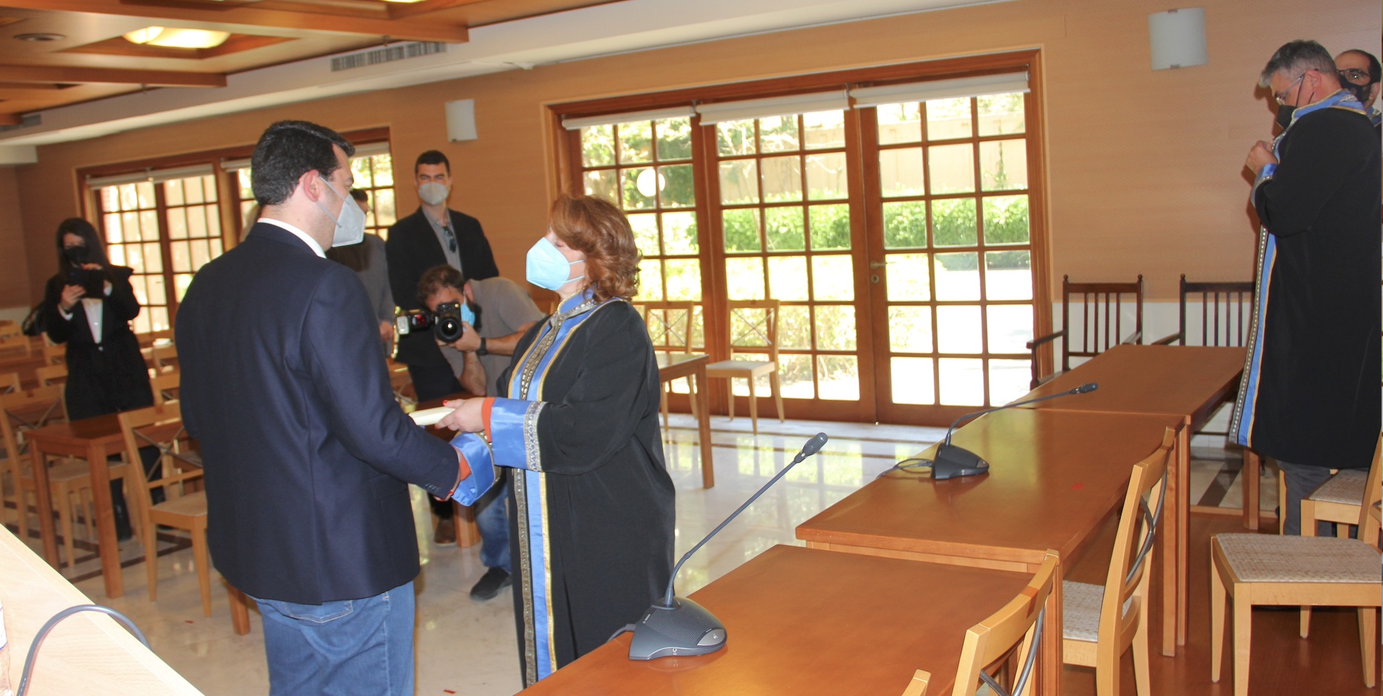 Graduation Ceremony during COVID